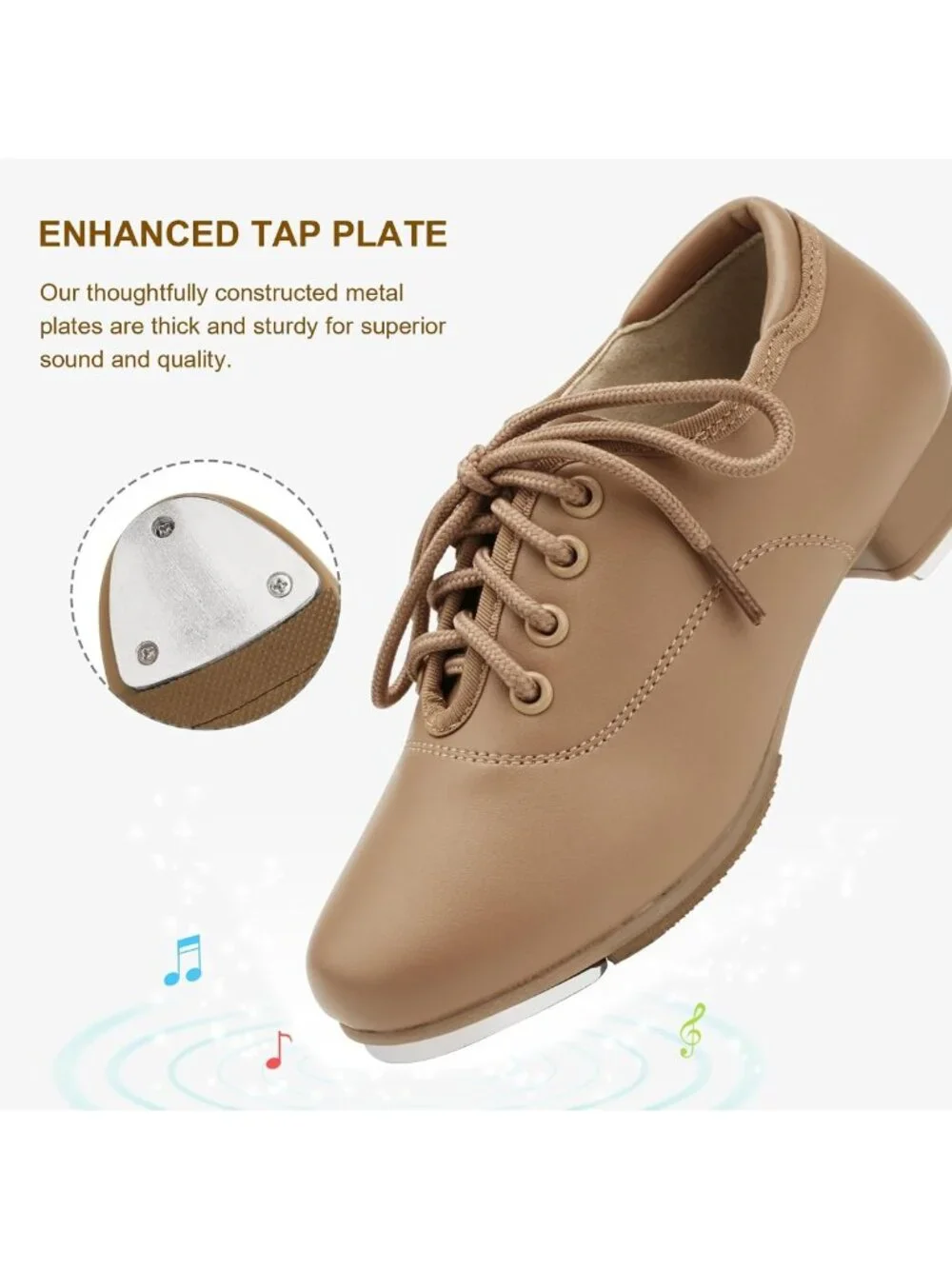 Lace-Up Kids Tap Dance Shoes for Girls - Comfortable, Stylish, Perfect for